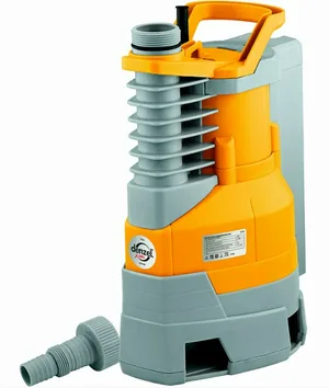 Насос дренажный DENZEL DPХ950 Х-Pro для грязной воды, 15500л/ч, 950Вт