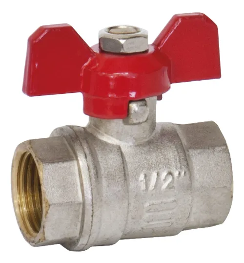 Кран шаровой I-TECH FF (ВР-ВР) 1", бабочка