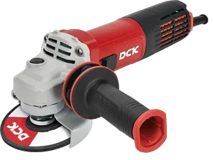 Машина шлифовальная угловая DCK KSM10-125, 1100Вт, 125мм, пылезащита, усиленые шестерни.