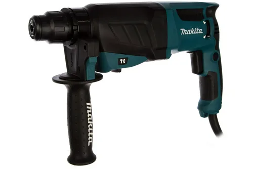 Перфоратор MAKITA HR 2630 SDS+,800Вт,3реж,2.9Дж,0-4600у\м,2.9кг,чем