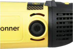 Машина шлифовальная угловая Hanskonner HAG12125. 125 мм,1200Вт,8500об/мин, быст.кожух, удлинен. рук.