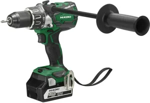 Дрель-шуруповерт аккум ударная HIKOKI DV18DBL2 BL 136Нм ,2х5Ач, доп.рукоятка.