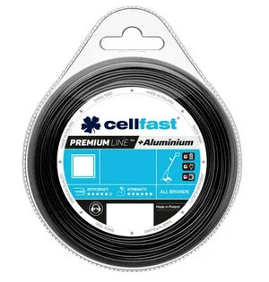 Леска триммерная Cellfast  Premium 2.4мм х 15м (квадрат)