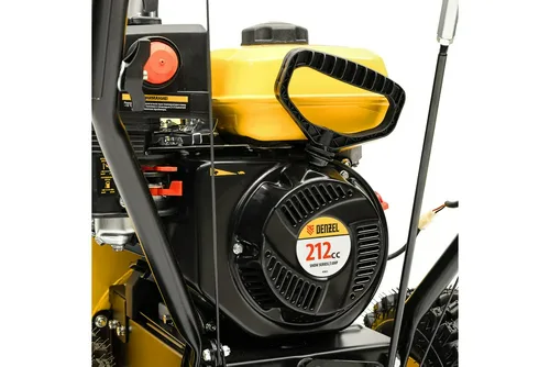 Машина снегоуборочная бензиновая DENZEL SBM 610 7л.с., фара