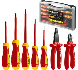 Набор ЗУБР Профессионал диэлектрического губцевого инструмента, 7 пред