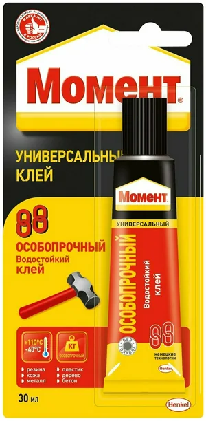 Клей Момент 88 на ед блист, 30мл