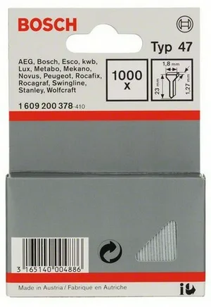 Гвозди BOSCH 1000, 23мм