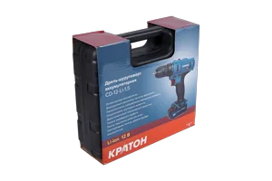 Дрель-шуруповерт аккумуляторная Кратон CD-12-Li-1,5