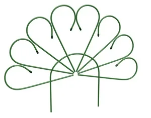 Забор садово-парковый  Б\ТМ веерный, зеленый  70х90 см, 