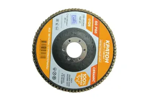 Круг лепестковый шлифовальный Кратон Тип-27 (КЛТ-1) Ø125 мм SG Р60