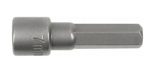 Головка торцевая Кратон с шестигранным хвостовиком  6 х 36 мм