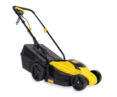 Газонокосилка электрическая CHAMPION EM3110 (1 кВт пласт.травосб. 30л ширина 320мм 20-60мм, 6,8кг)