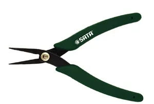 Круглогубцы Sata с защитой от ЭСР140 мм S75151, S75151