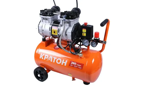 Компрессор с прямой передачей безмасляный Кратон AC-260-24-OFHS