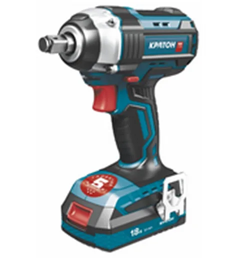 Гайковерт аккумуляторный ударный бесщеточный КРАТОН BIW18CD-300N-OFA SET (АКБ 4,0А·ч; ЗУ + кейс)