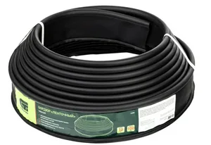 Бордюр ленточный Сибртех, черный 10х1000 см, 