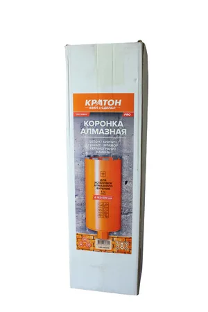 Коронка алмазная КРАТОН (162х500 мм; 1 1/4") для установок алмазного бурения