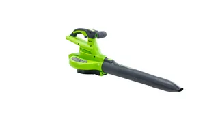 Воздуходувка аккумуляторная Greenworks GD40BV, Li-ion, 40 В, 77 м/с, без АКБ и ЗУ, с функцией всасывания