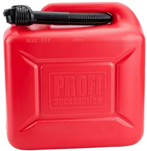 Канистра MECHPRO для топлива, с лейкой, 10л, HDPE.