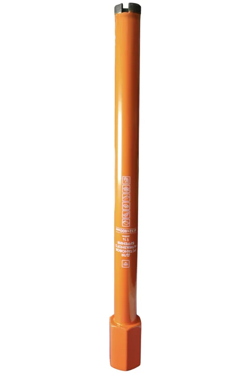 Коронка алмазная КРАТОН (32х400 мм; 1 1/4") для установок алмазного бурения