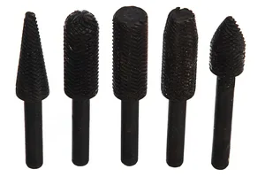 Шарошки металл для фигурных отверстий, 5шт