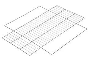 Решетка-гриль PALISAD Camping 480х240 мм, объемная хромированная