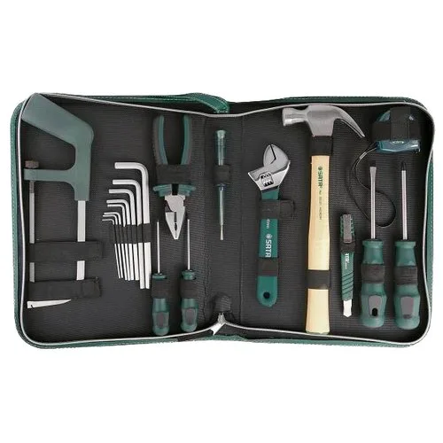 Набор инструментов бытовой Sata 19 предметов, S04110