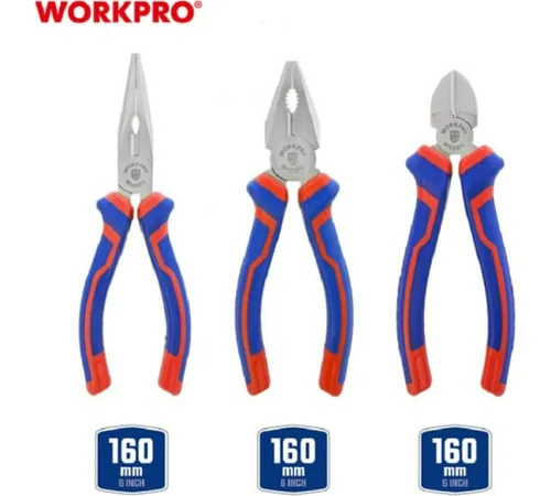 Набор инструментов WORKPRO, 3 предмета