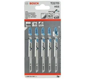 Пилка для лобз BOSCH 5 Т 227 D, HSS