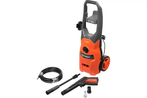 Мойка высокого давления PATRIOT GT520 Imperial Самовсасывающая, 100 бар, 1900 Вт, насос - алюминий, шланг - 6 м