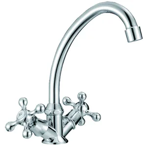 Смеситель для кухни ЭКОНОМ 409, двухвентильный, шпилька