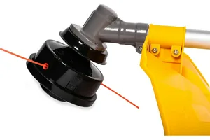 Триммер бензиновый Champion Т433S-2, 1250 Вт  нож, леска, состоит из 2 частей