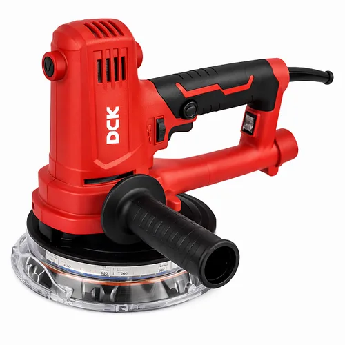 Машина шлифовальная эксцентриковая электрическая DCK KSF02-180, 750Вт, 180мм, 1500-2700 кол/мин.