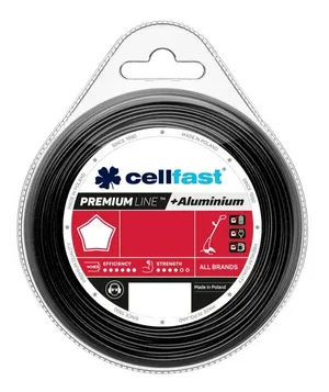 Леска триммерная Cellfast  Premium 2.4мм х 15м (звезда)