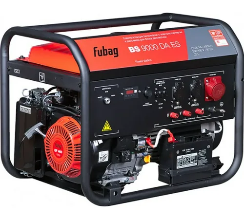 Генератор бензиновый FUBAG BS 9000 DA ES