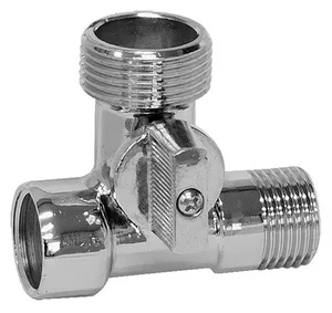 Кран шаровой трехпроходной I-TECH FMM (ВР-НР-НР) 1/2x1/2x3/4", хром