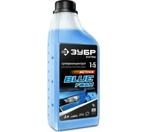Шампунь ЗУБР Extra 70651-1 для бесконтактной мойки, концентрированный  1л.