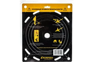 Диск к триммеру Champion Super Light (255 x 25,4 мм), 36 зубьев