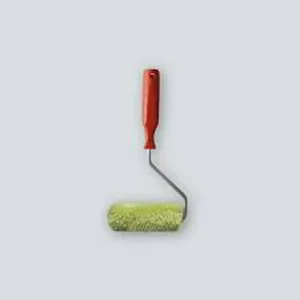 Валик Антошка полиакрил зеленый мини д/ВД красок и акриловых эмалей 150мм