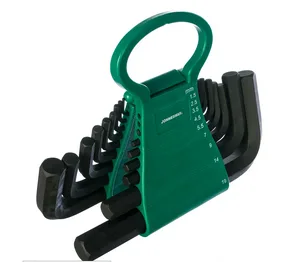 Набор ключей Jonnesway угловых, шестигранных, коротких 1,5-19мм, 18 пр