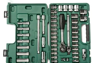 Набор торцевых головок Sata 1/2" 46 предметов, S09006