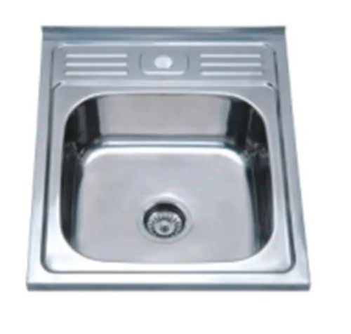 Мойка AQUATTRO квадратная накладная 600х500х180х0,8, глянцевая