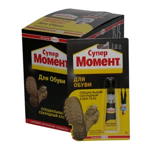 Клей Супер Момент, для обуви, на блистер-карте, 3г