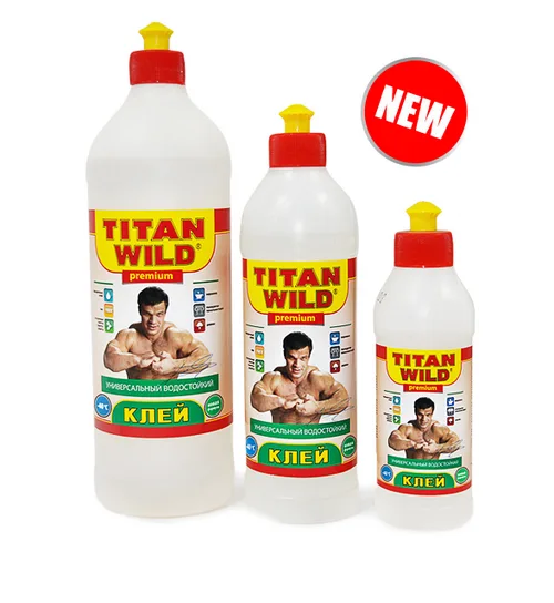 Клей TYTAN Wild прозрачный, универ, морозоуст, 0,5л