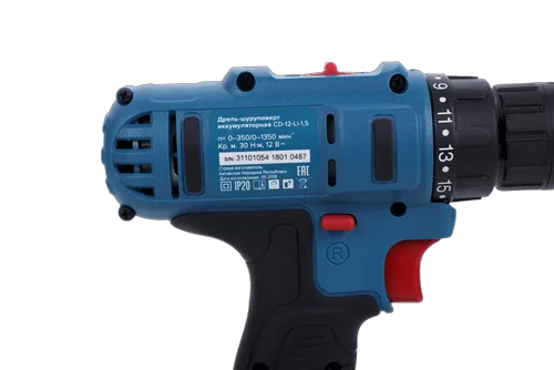 Дрель-шуруповерт аккумуляторная Кратон CD-12-Li-1,5