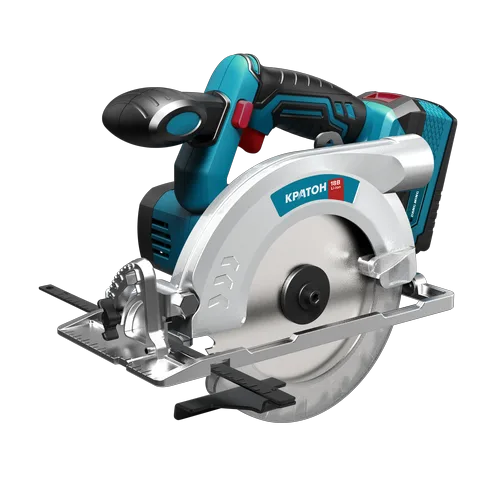 Пила циркулярная аккумуляторная КРАТОН CS18CD-165-OFA SET (АКБ 4,0А•ч; ЗУ)