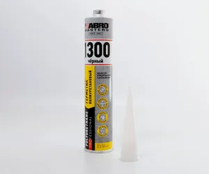 Герметик полиуретановый ABRO MASTERS (черный) 310 мл