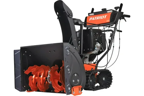 Машина снегоуборочная бензиновая PATRIOT Сибирь 110 ЕТ 11 л.с., эл.старт, обогрев, фара на гусеницах