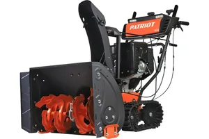 Машина снегоуборочная бензиновая PATRIOT Сибирь 110 ЕТ 11 л.с., эл.старт, обогрев, фара на гусеницах