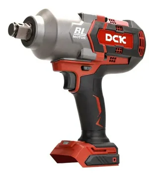 Гайковерт аккум ударный бесщеточный DCK KDPB998, 18В, 3/4 ", 1000/1700Нм, без Акб и З/У